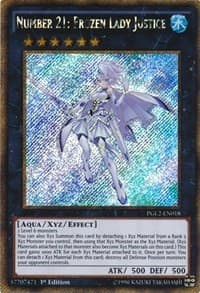 Number 21: Frozen Lady Justice: Premium Gold: Return of the Bling