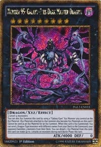 Number 95: Galaxy-Eyes Dark Matter Dragon: Premium Gold: Return of the Bling