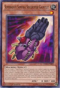 Superheavy Samurai Soulbuster Gauntlet: Crossed Souls