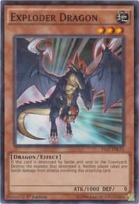 Exploder Dragon (Shatterfoil): Starter Deck: Dark Legion