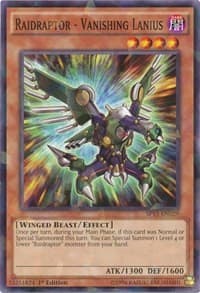 Raidraptor - Vanishing Lanius (Shatterfoil): Star Pack ARC-V