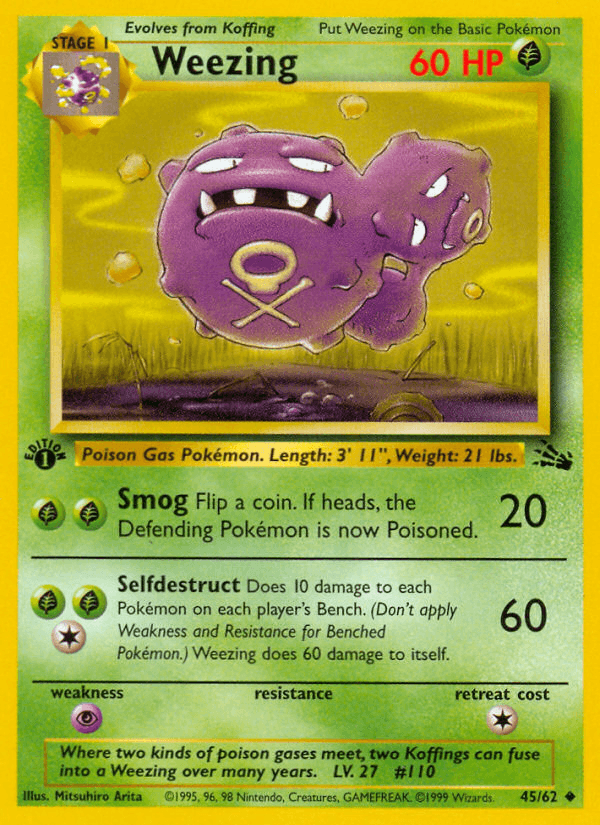 Weezing: Fossil
