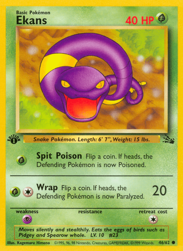 Ekans: Fossil