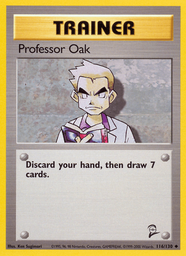 Professor Oak: Base Set 2