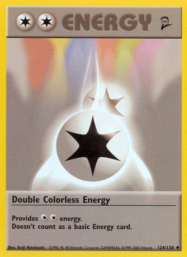 Double Colorless Energy: Base Set 2