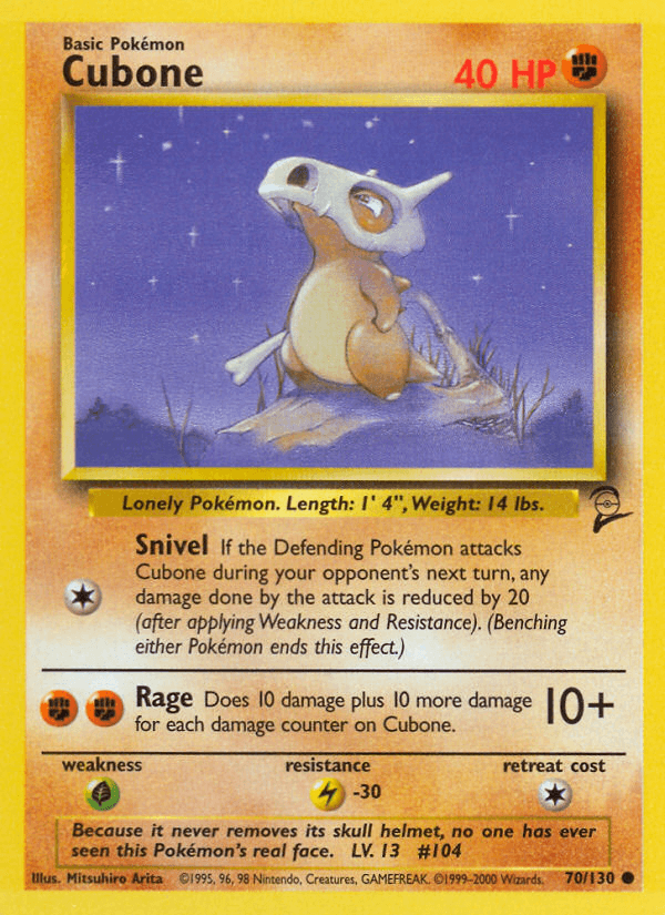 Cubone: Base Set 2