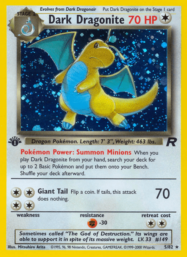 Dark Dragonite: Team Rocket