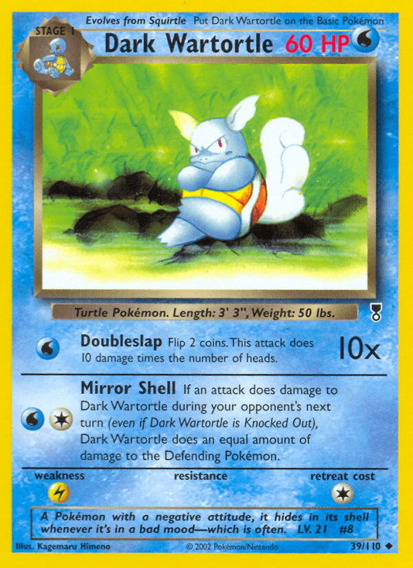 Dark Wartortle: Legendary Collection
