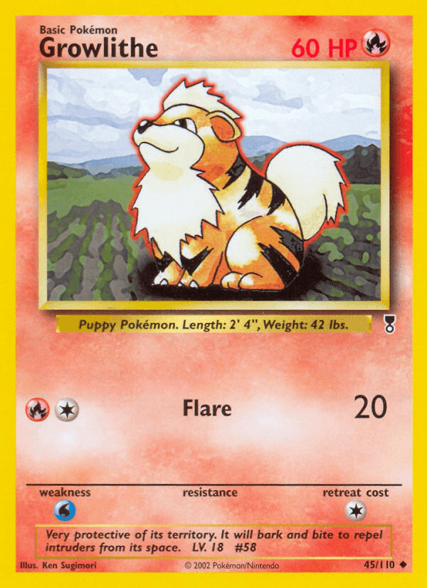 Growlithe: Legendary Collection
