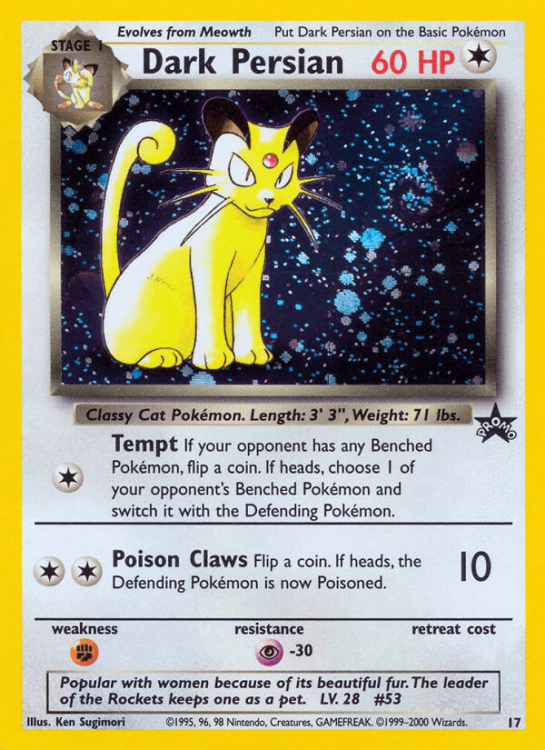 Dark Persian: Wizards Black Star Promos