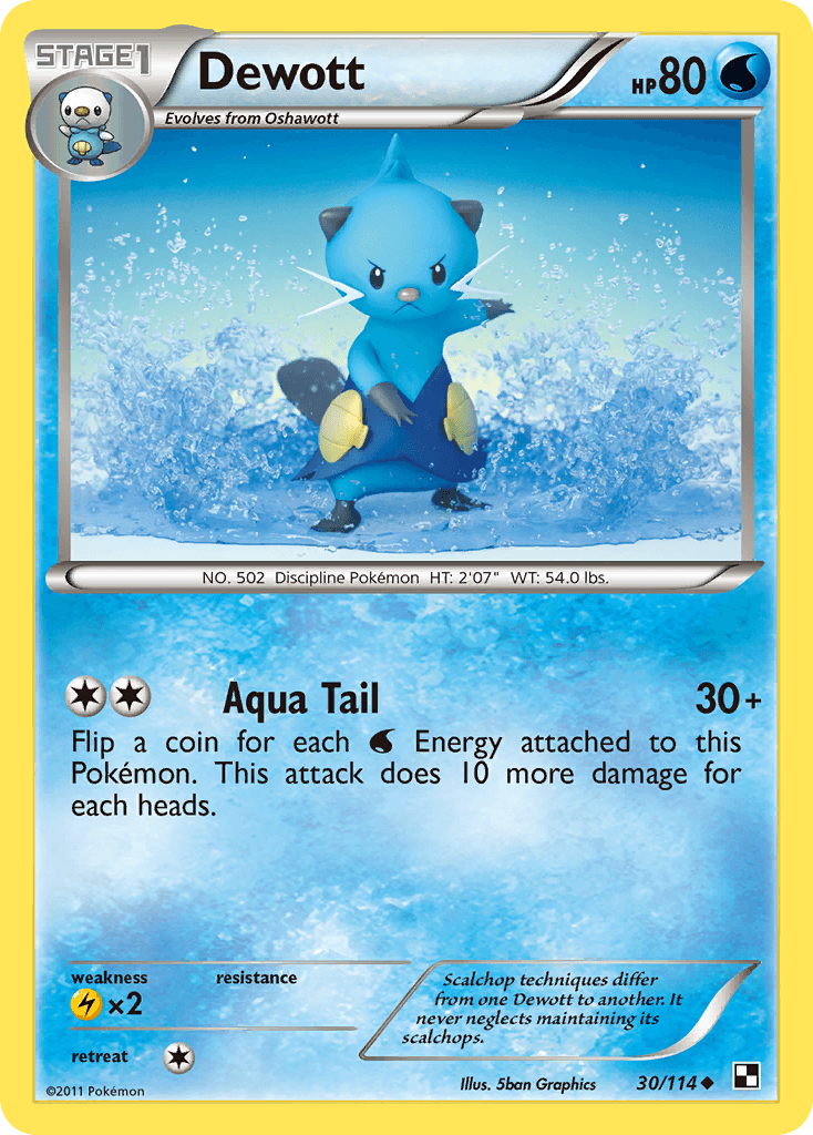 Dewott: Black & White