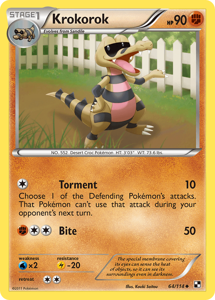 Krokorok: Black & White