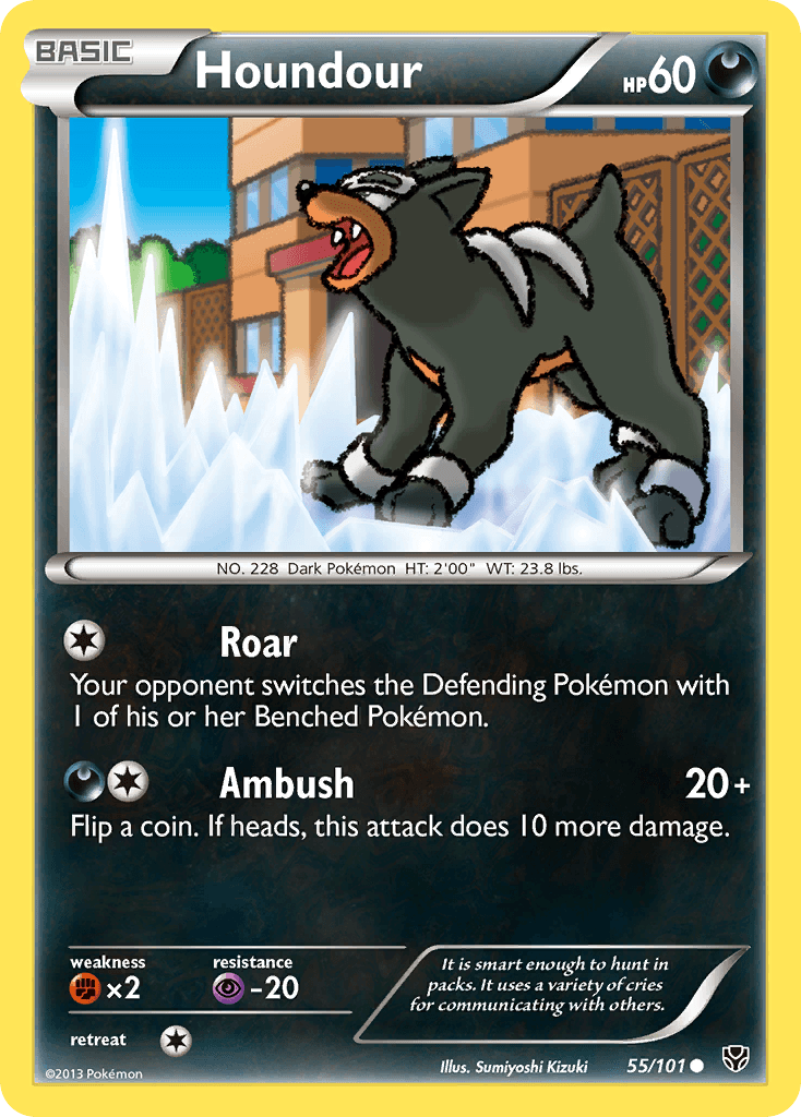 Houndour: Plasma Blast