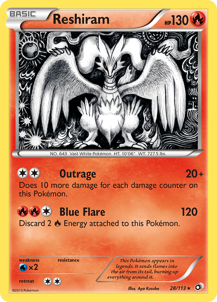 Reshiram: Legendary Treasures