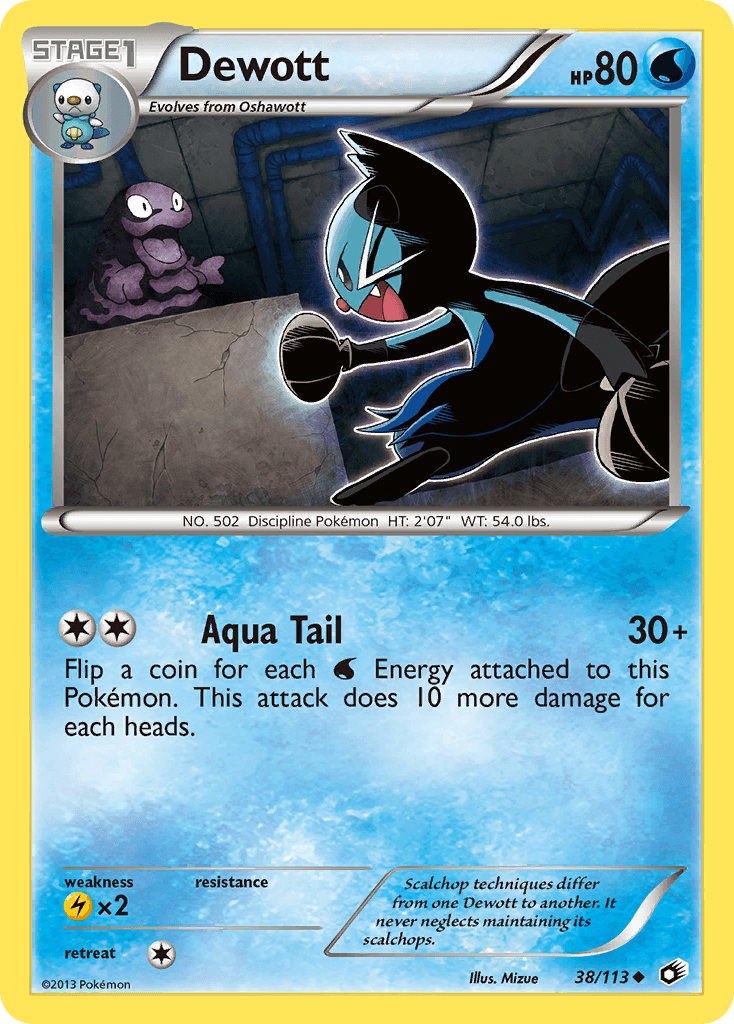 Dewott: Legendary Treasures