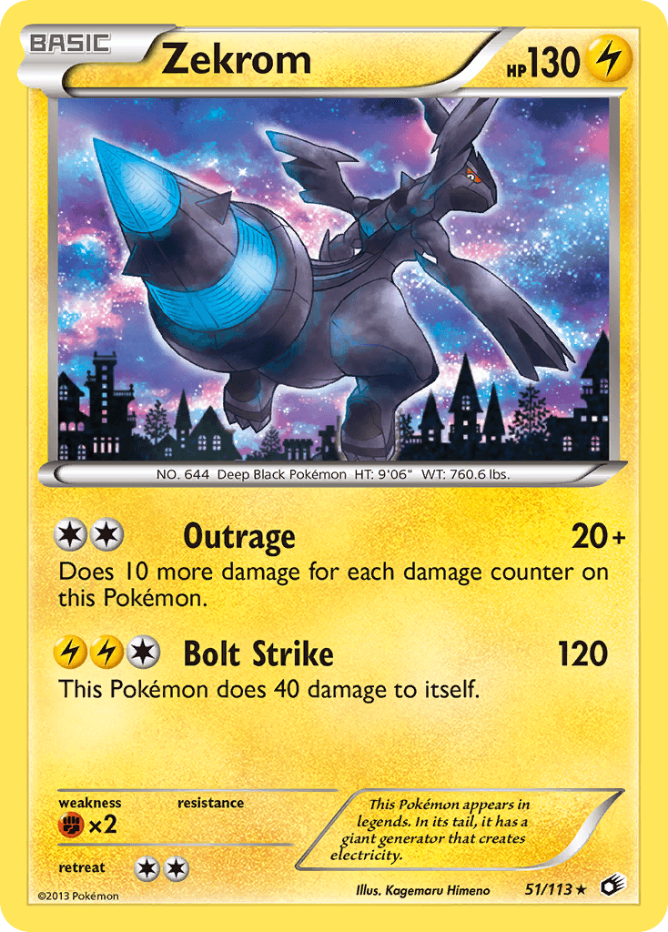 Zekrom: Legendary Treasures