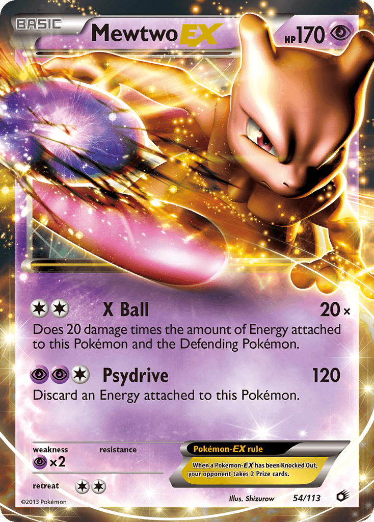 Mewtwo-EX: Legendary Treasures