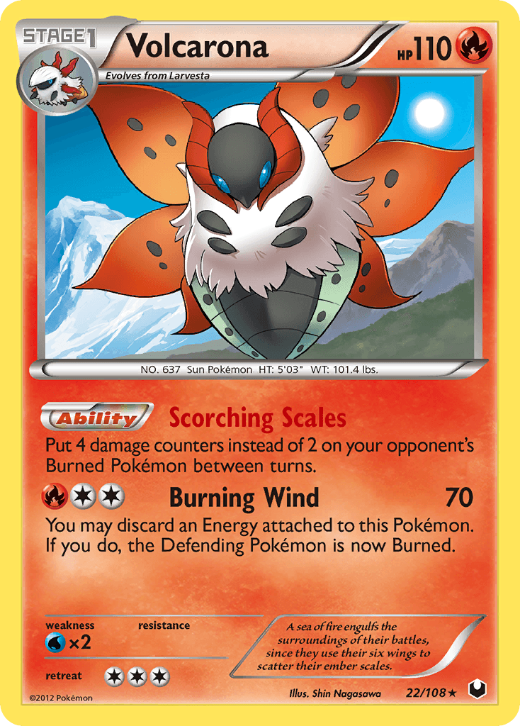 Volcarona: Dark Explorers