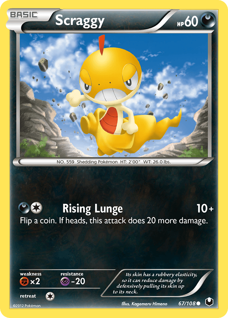 Scraggy: Dark Explorers