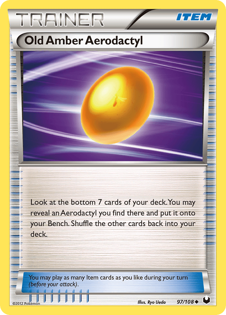 Old Amber Aerodactyl: Dark Explorers