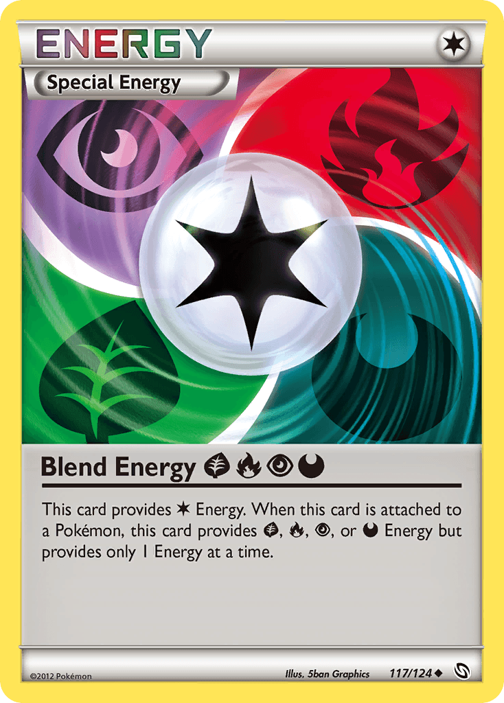 Blend Energy GrassFirePsychicDarkness: Dragons Exalted