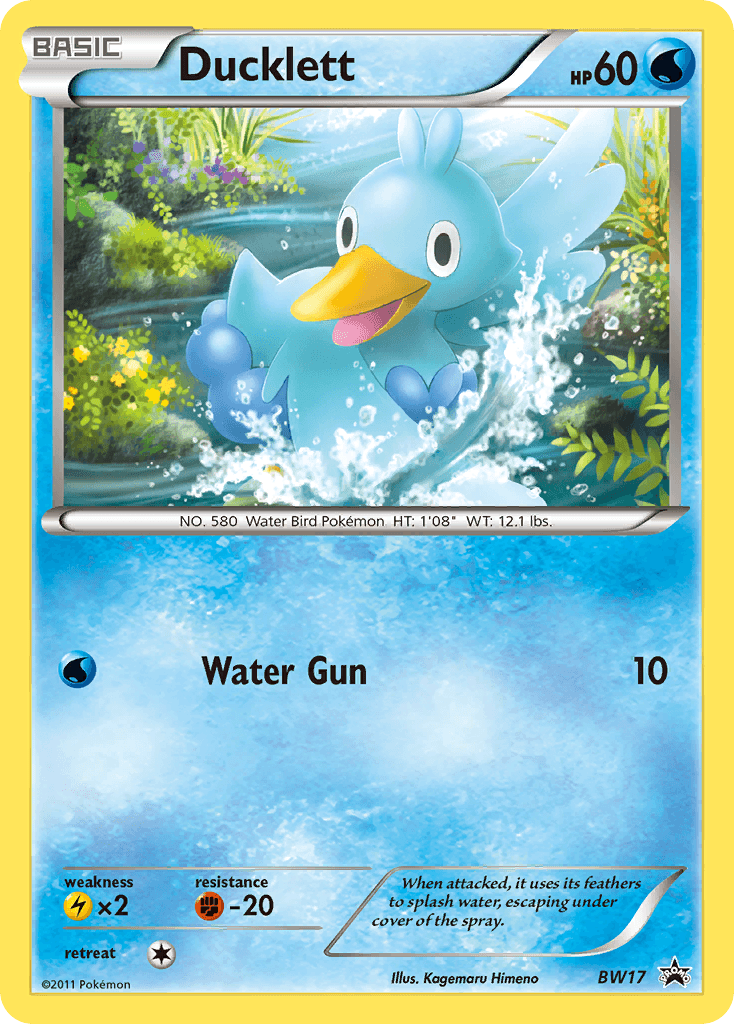 Ducklett: BW Black Star Promos