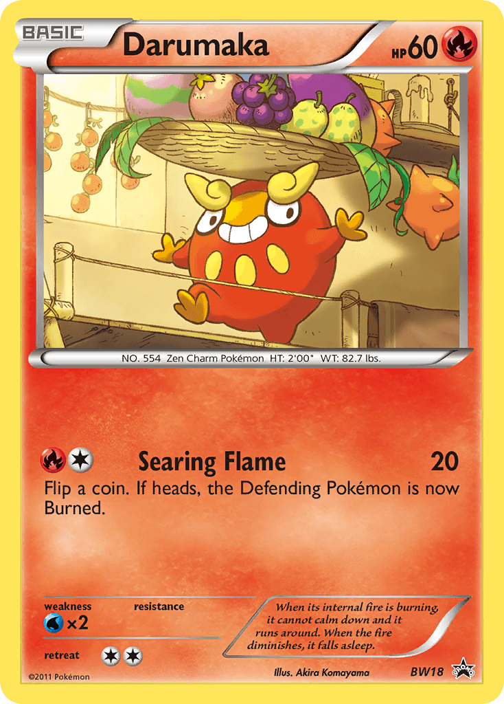 Darumaka: BW Black Star Promos