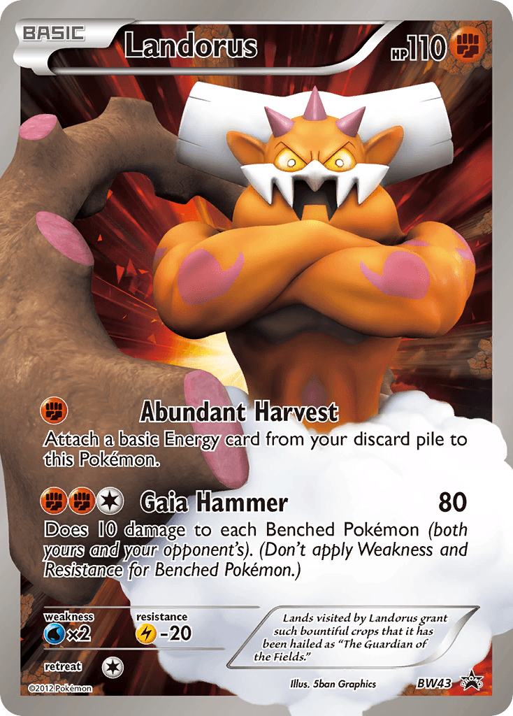 Landorus: BW Black Star Promos