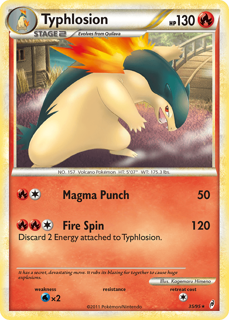 Typhlosion: Call of Legends