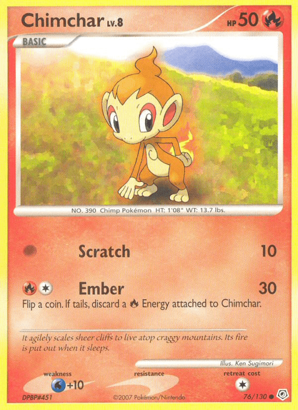 Chimchar: Diamond & Pearl