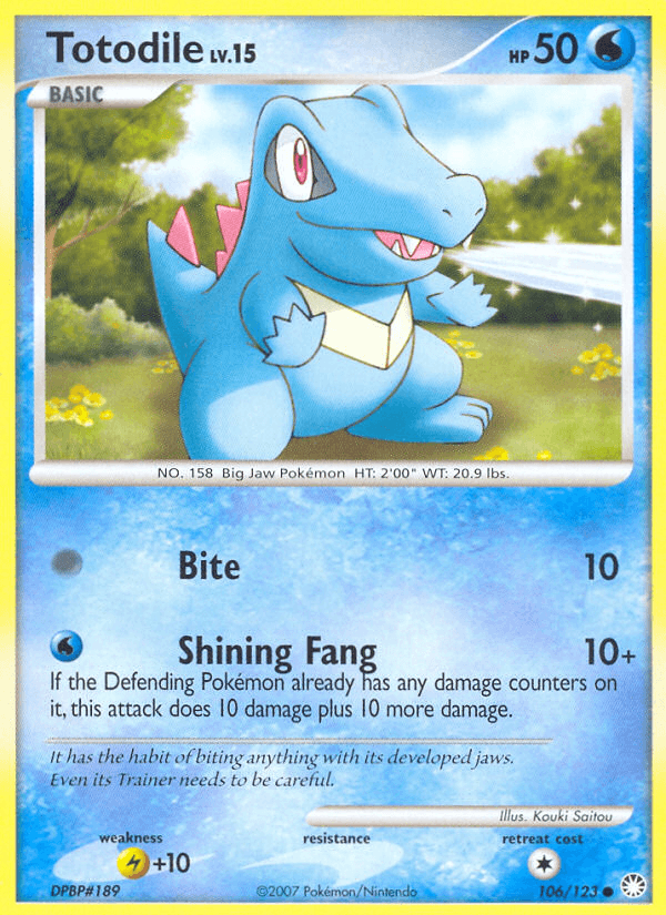 Totodile: Mysterious Treasures