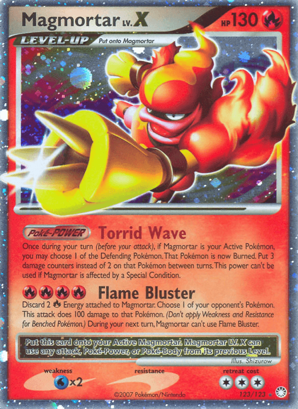 Magmortar LV.X: Mysterious Treasures