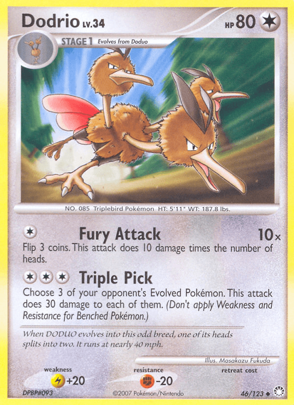 Dodrio: Mysterious Treasures