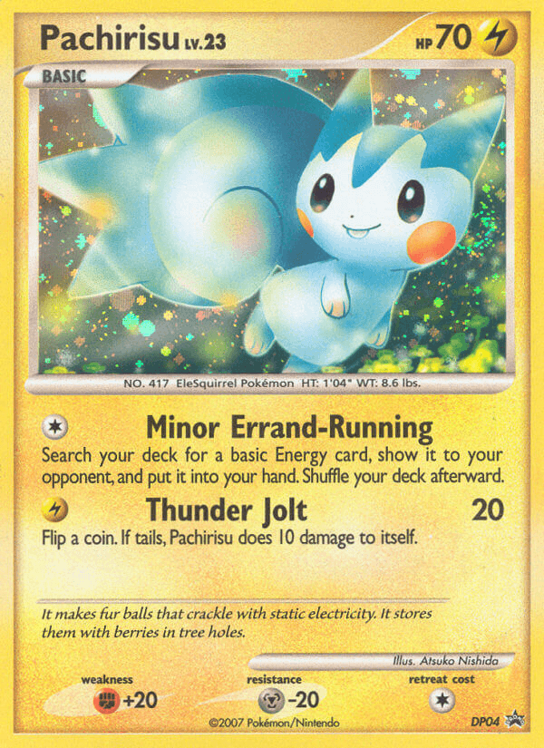 Pachirisu: DP Black Star Promos