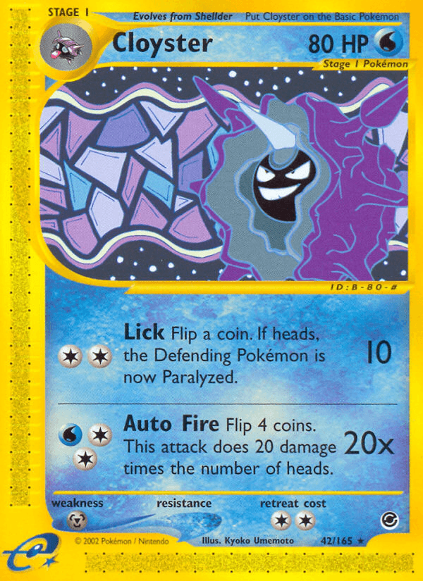 Cloyster: Expedition Base Set