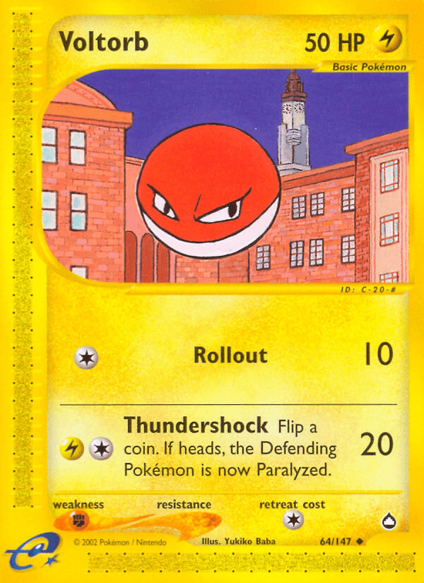 Voltorb: Aquapolis