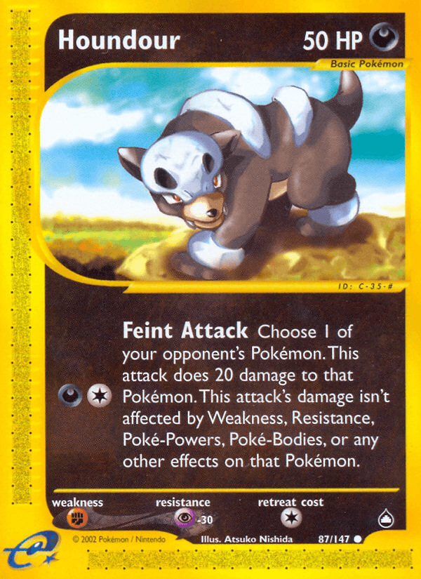 Houndour: Aquapolis