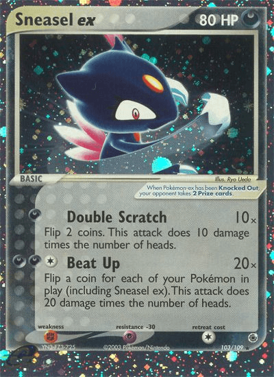 Sneasel ex: Ruby & Sapphire