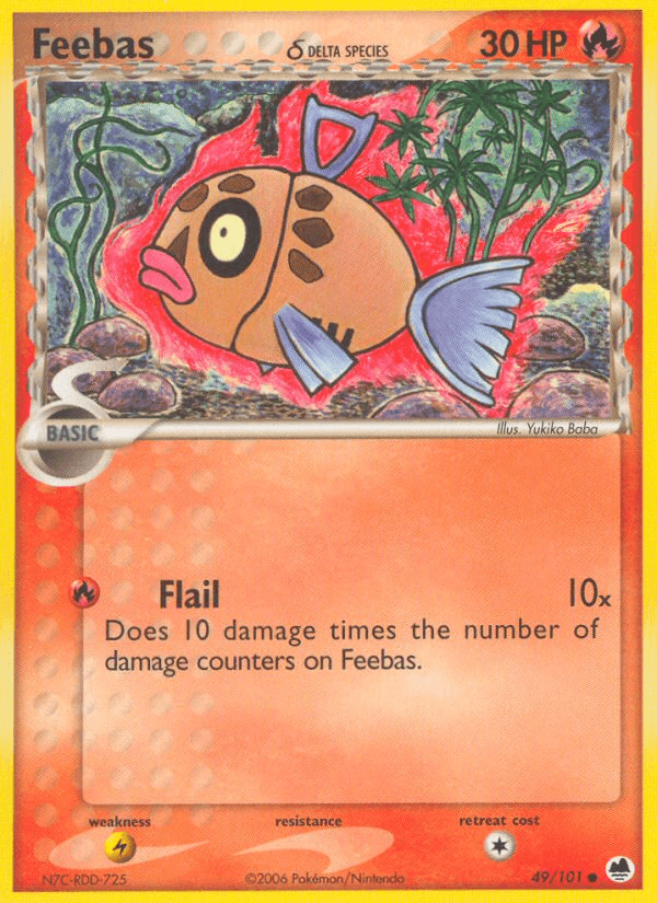 Feebas δ: Dragon Frontiers