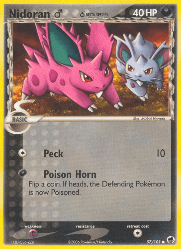 Nidoran ♂ δ: Dragon Frontiers