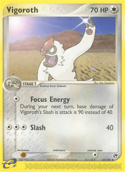 Vigoroth: Sandstorm