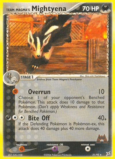 Team Magma's Mightyena: Team Magma vs Team Aqua