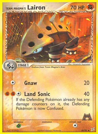 Team Magma's Lairon: Team Magma vs Team Aqua