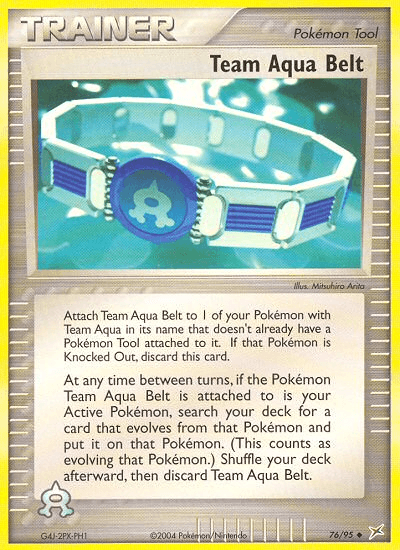 Team Aqua Belt: Team Magma vs Team Aqua
