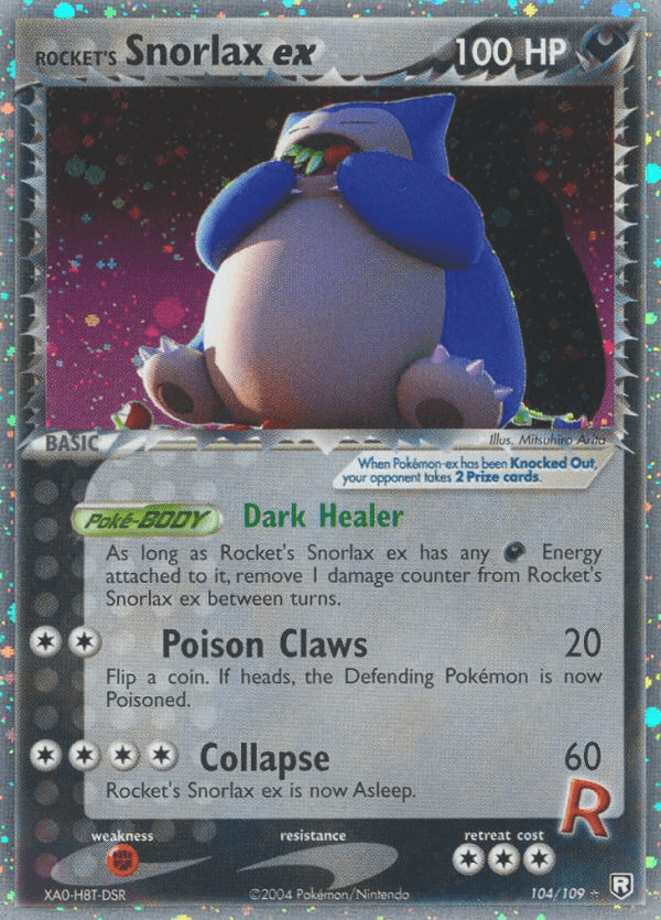 Rocket's Snorlax ex: Team Rocket Returns