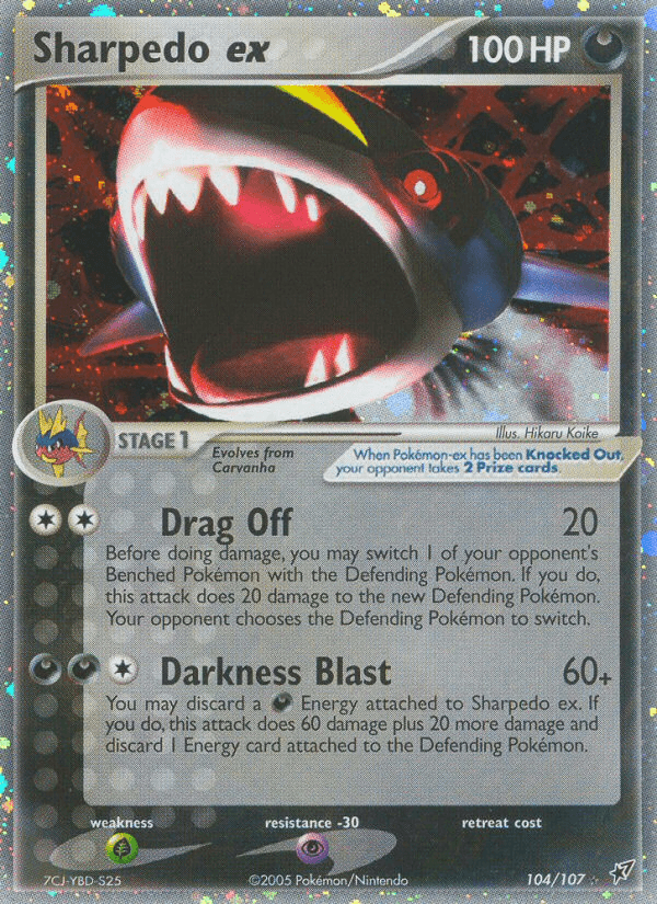 Sharpedo ex: Deoxys