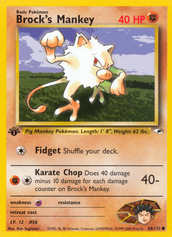 Brock's Mankey: Gym Heroes