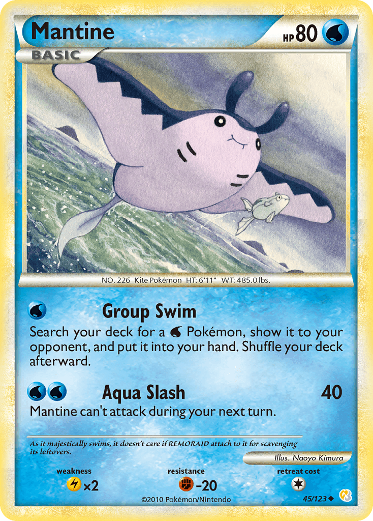 Mantine: HeartGold & SoulSilver