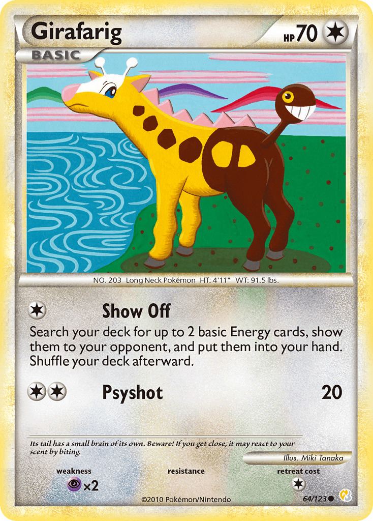 Girafarig: HeartGold & SoulSilver
