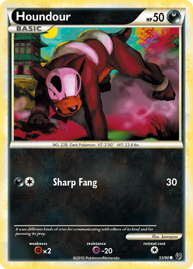 Houndour: HS—Undaunted